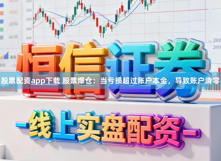 股票配资app下载 股票爆仓:当亏损超过账户本金,导致账户清零
